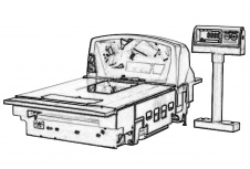 Scanner mit integrierter Waage